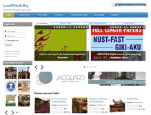 Tablet Screenshot of localcheck.org
